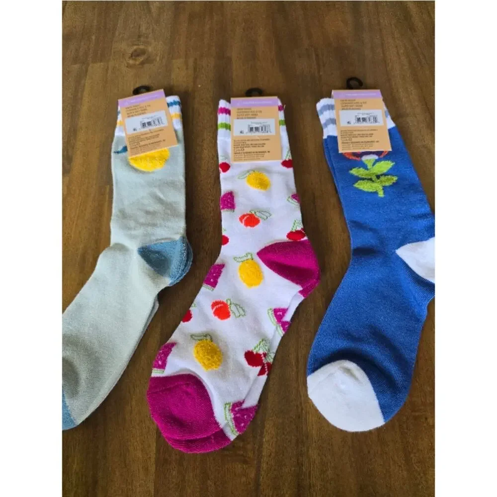 MUK LUKS Women's Dream Step Cozy Crew Sock, 1-Pack Lot of 3